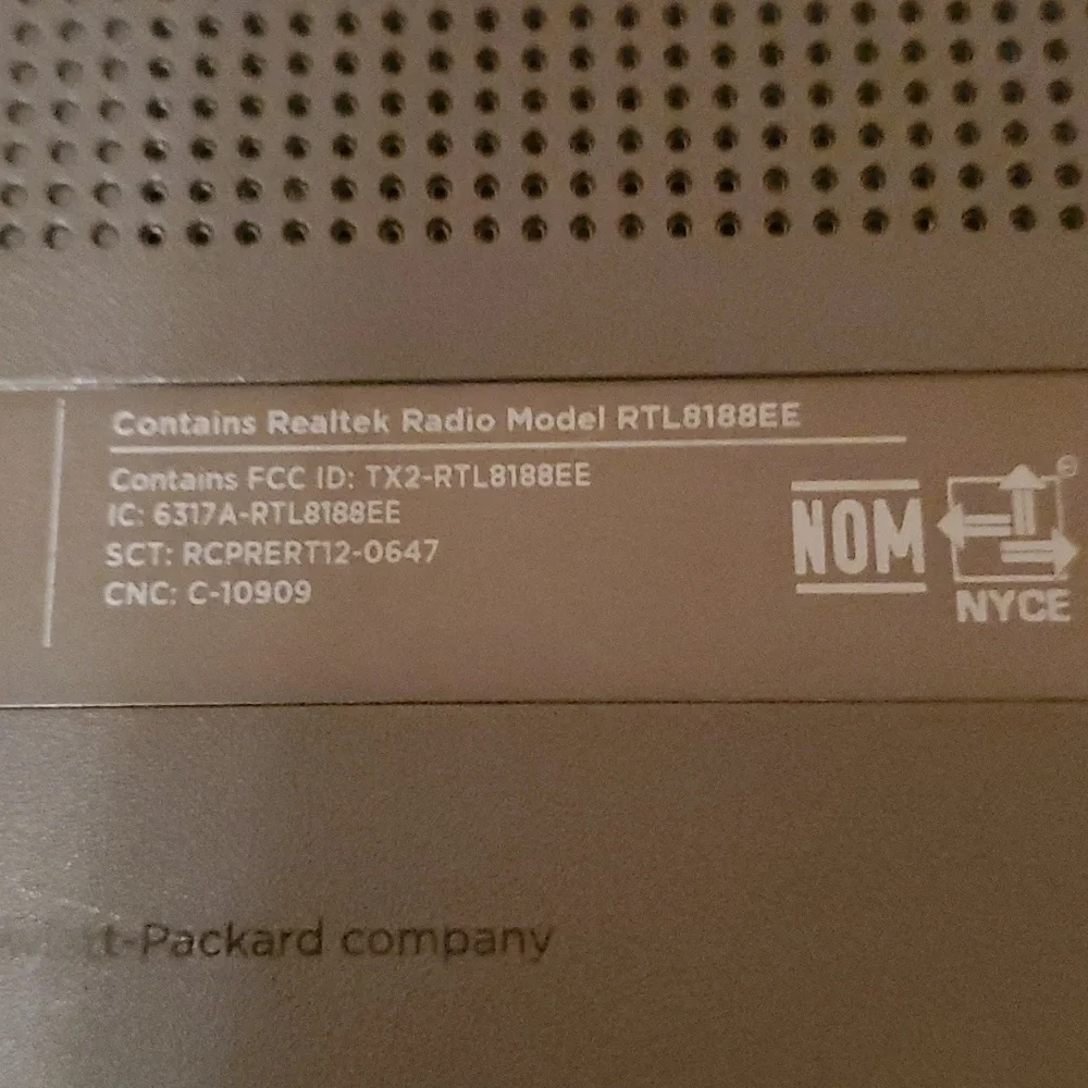 HP computer